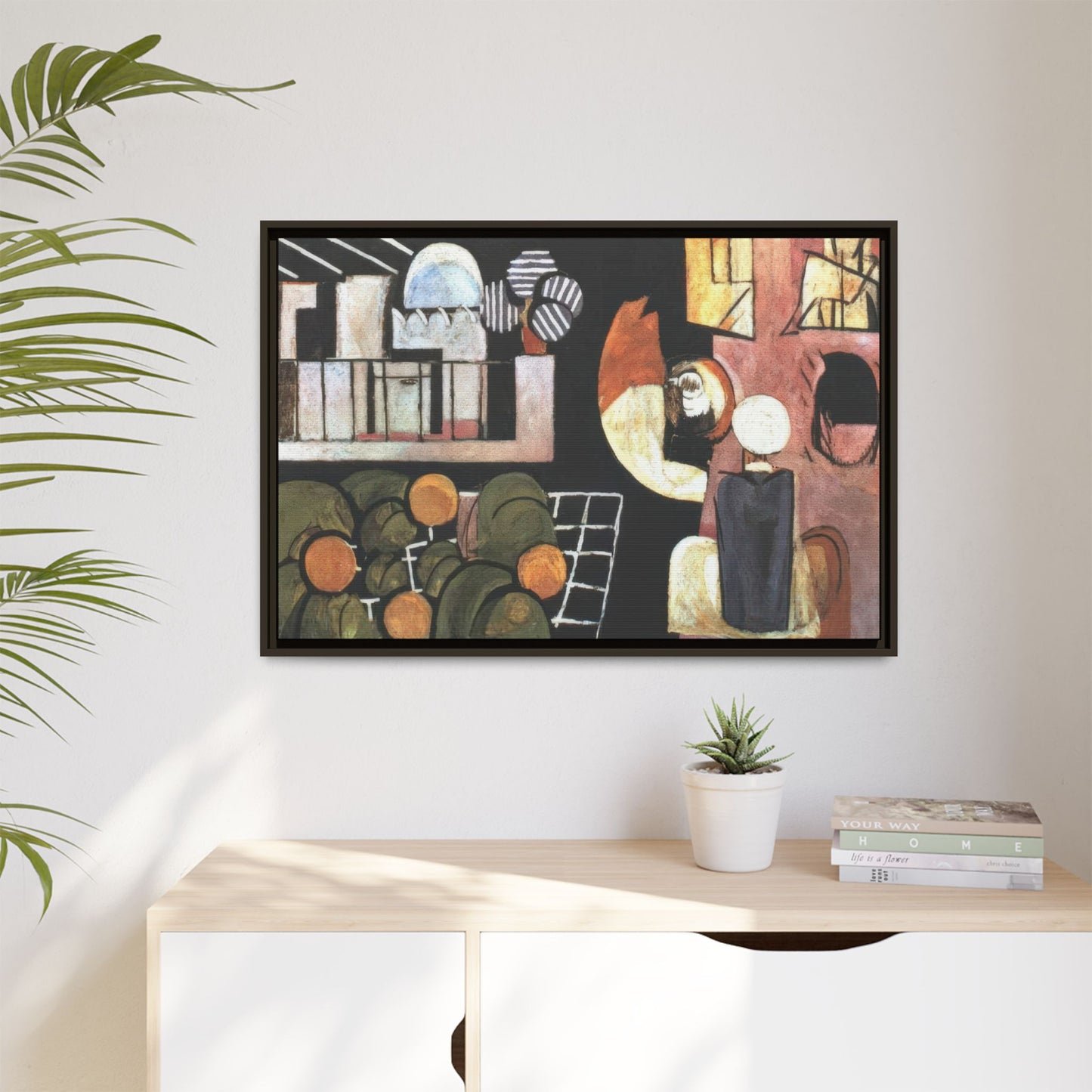 Matisse, Henri - The Moroccans (1916) - Matte Canvas, Framed