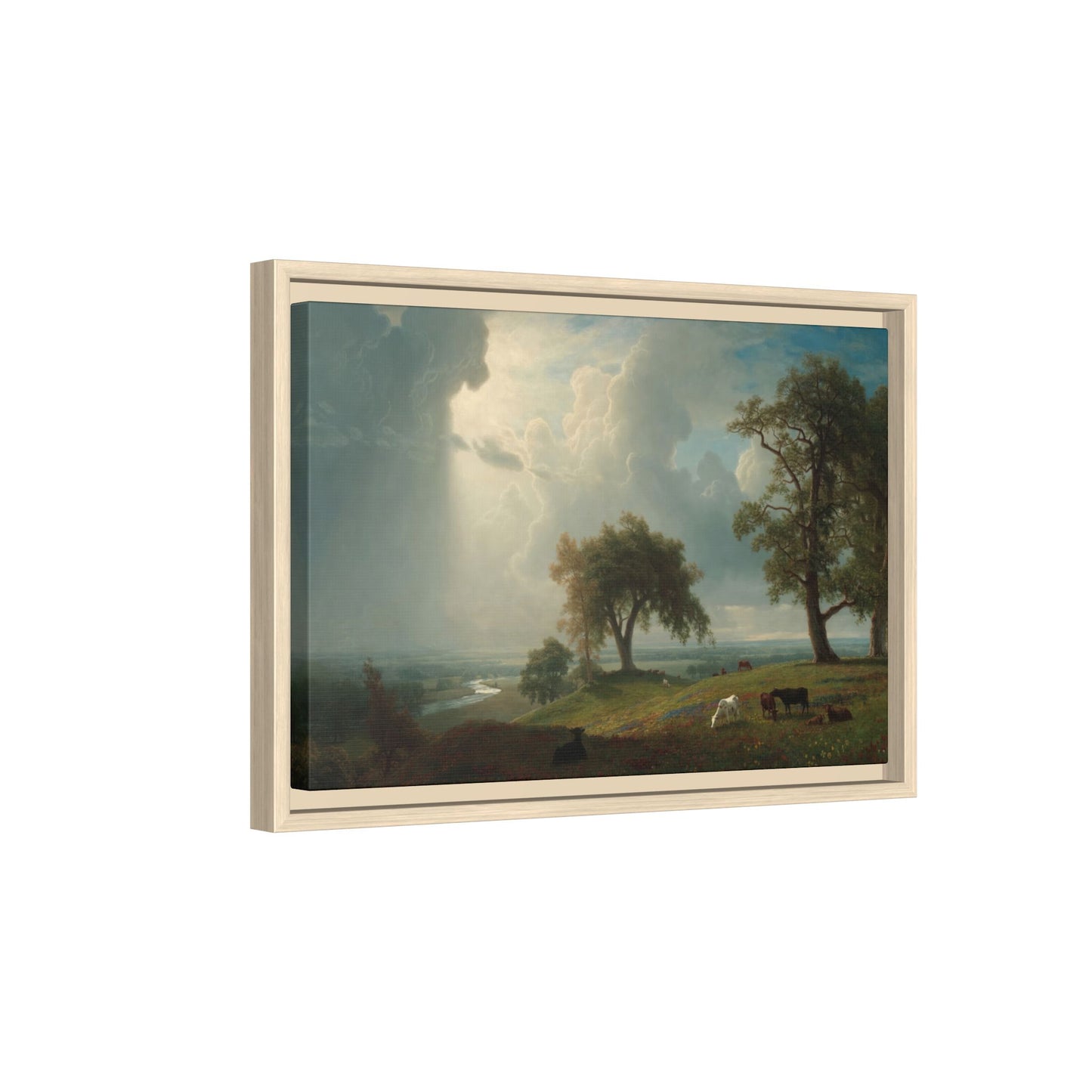 Bierstadt, Albert - California Spring (1875) - Matte Canvas, Framed