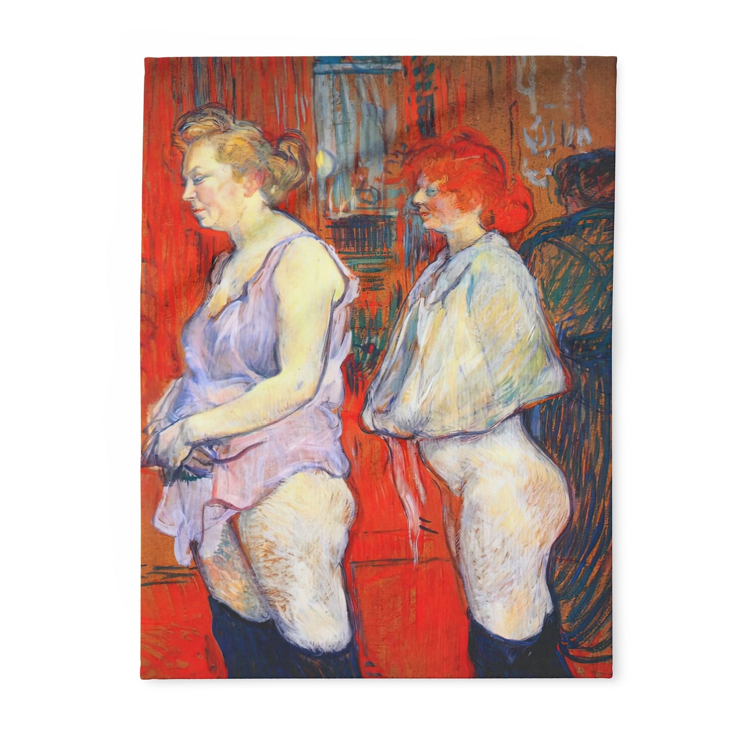 Toulouse-Lautrec, Henri - The Medical Inspection (1894) - Arctic Fleece Blanket