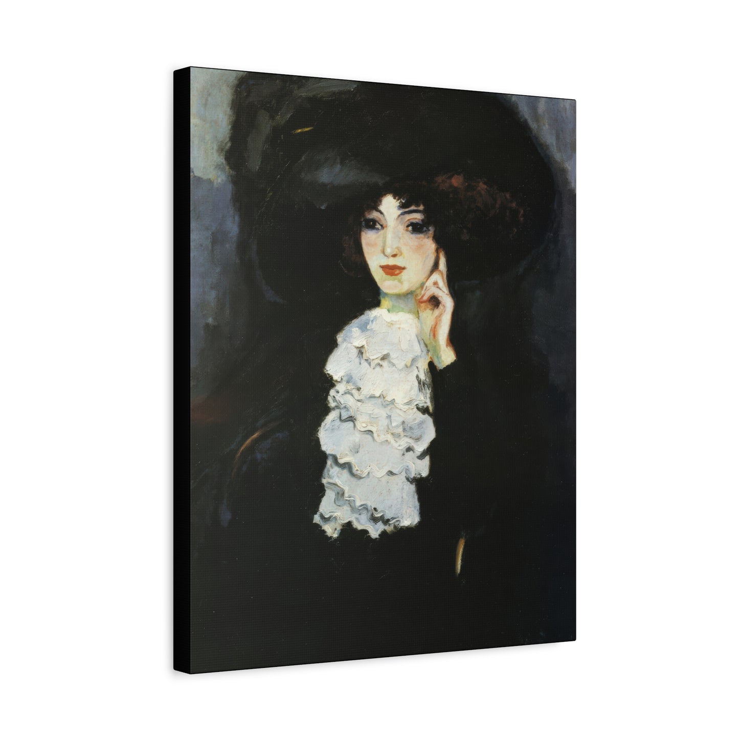 Van Dongen, Kees - Woman with Frill (1905) - Canvas Block, unframed