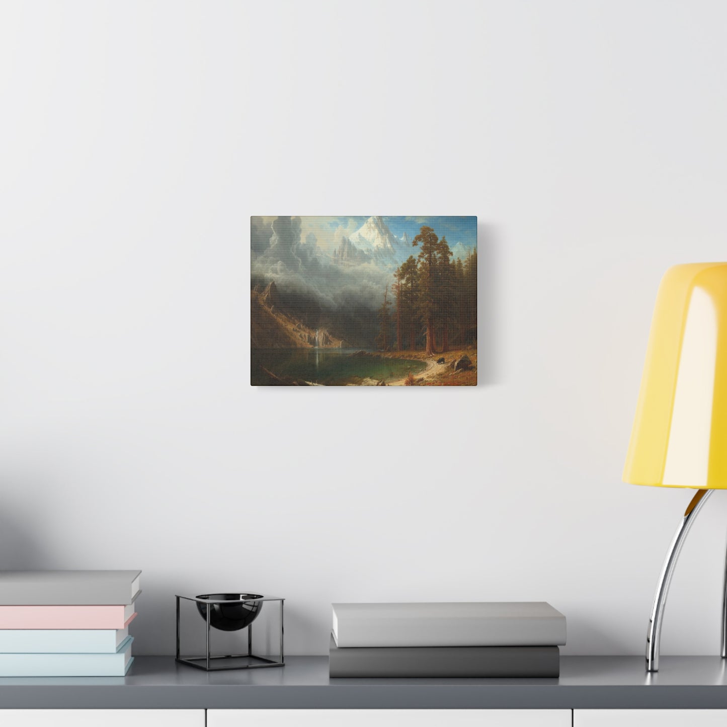 Bierstadt, Albert - Mount Corcoran (1877)- Canvas Block, unframed