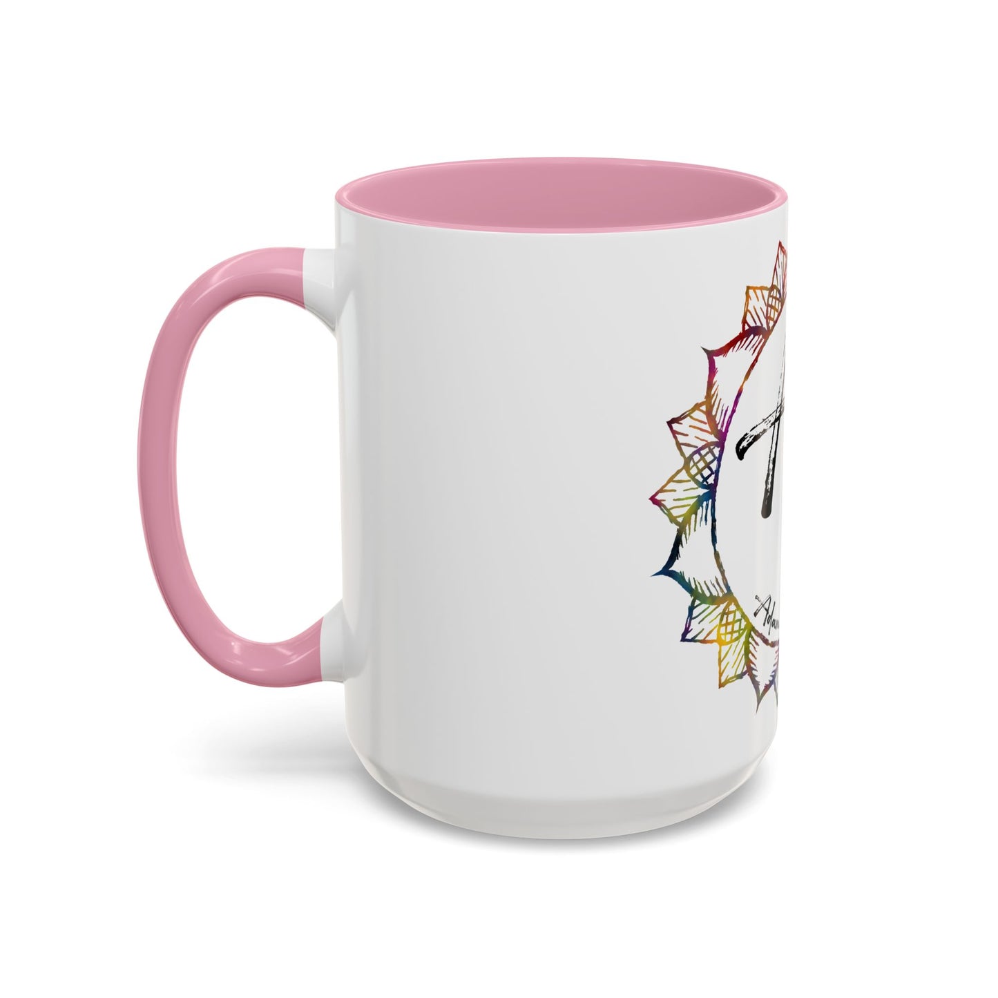 AdamPacio.com - White Logo - Colorful Accent Mugs