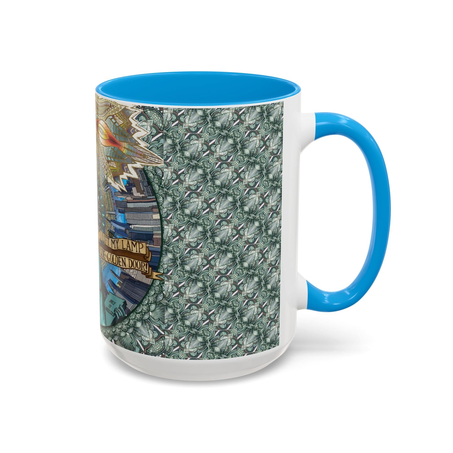 Pacio, Adam - Liberty Mandala - Colorful Accent Mugs