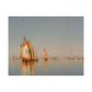 Gifford, Sanford Robinson - Venetian Sails: A Study (1873) - Satin Posters