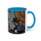 Cézanne, Paul - The Card Players (1892) - Colorful Accent Mugs
