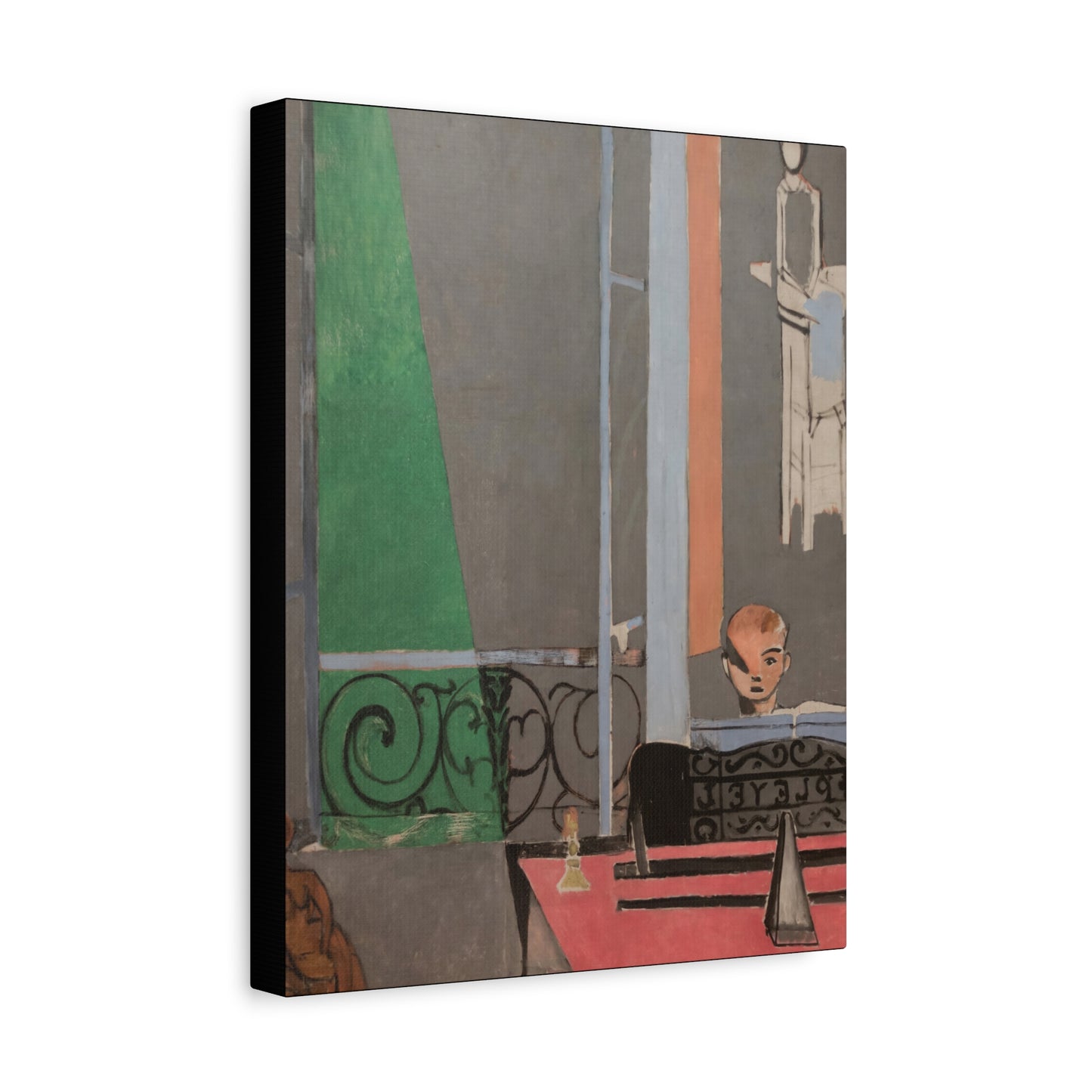 Matisse, Henri - Piano Lesson (1916) - Canvas Block, unframed