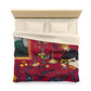 Matisse, Henri - The Dessert Harmony in Red (1908) - Microfiber Duvet Cover