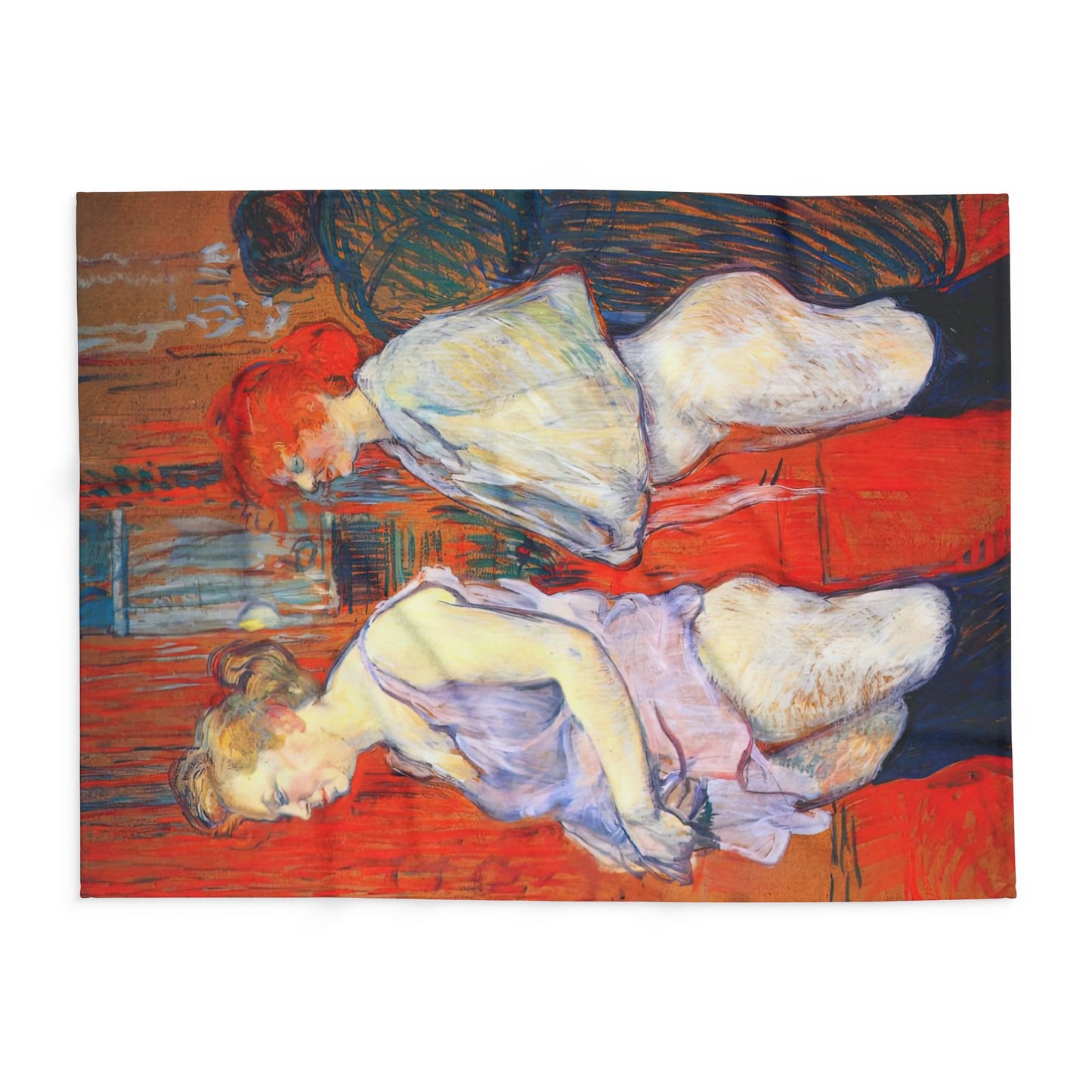 Toulouse-Lautrec, Henri - The Medical Inspection (1894) - Arctic Fleece Blanket