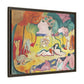 Matisse, Henri - The Joy of Life (1905) - Matte Canvas, Framed