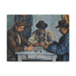 Cézanne, Paul - The Card Players (1892) - Canvas Block, unframed