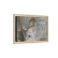 Morisot, Berthe - Woman at Her Toilette (1880) - Matte Canvas, Framed