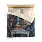 Cézanne, Paul - The Card Players (1892) - Microfiber Duvet Cover