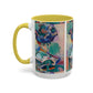 Matisse, Henri - Woman with a Hat (1905) - Colorful Accent Mugs