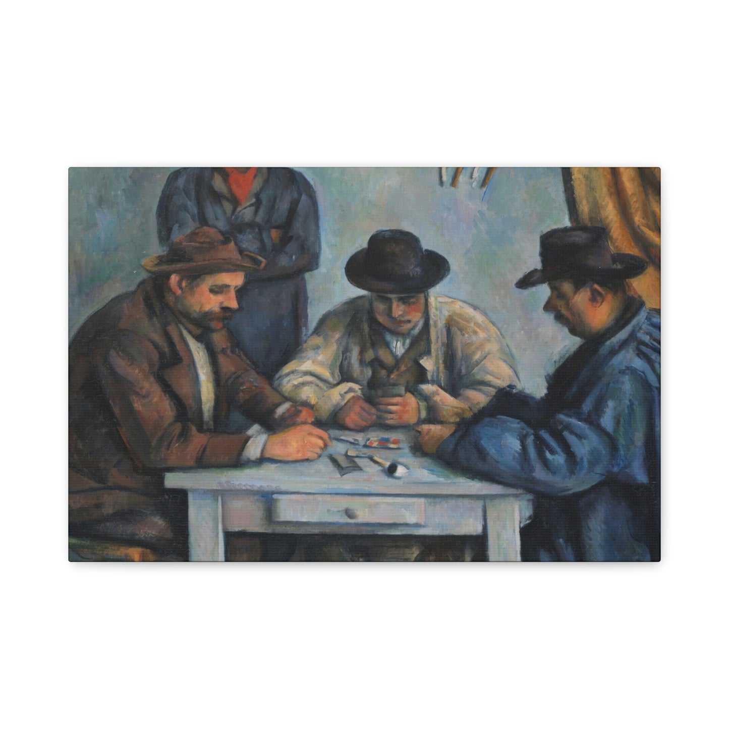 Cézanne, Paul - The Card Players (1892) - Canvas Block, unframed