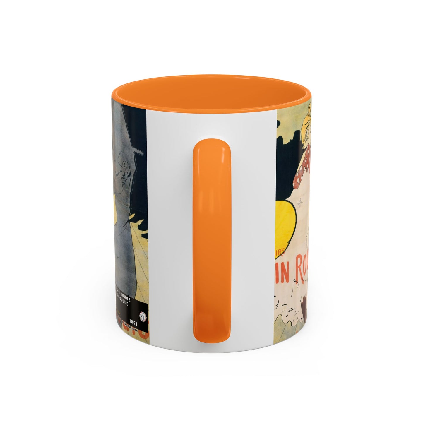 Toulouse-Lautrec, Henri - Moulin Rouge - La Goulue (1891) - Colorful Accent Mugs