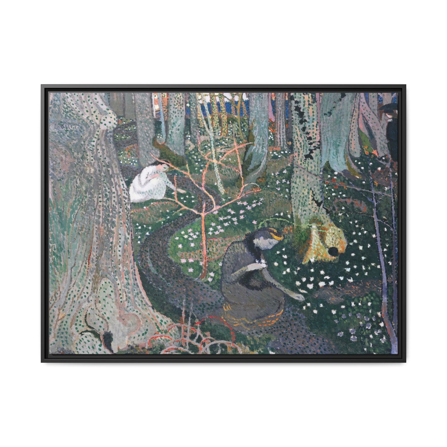 Denis, Maurice - April (1892) - Matte Canvas, Framed