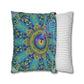 Pacio, Adam - Melek Taus Mandala - Suede Square Pillowcase