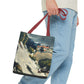Cézanne, Paul - L’Estaque, Melting Snow (1870) - Tote Bag