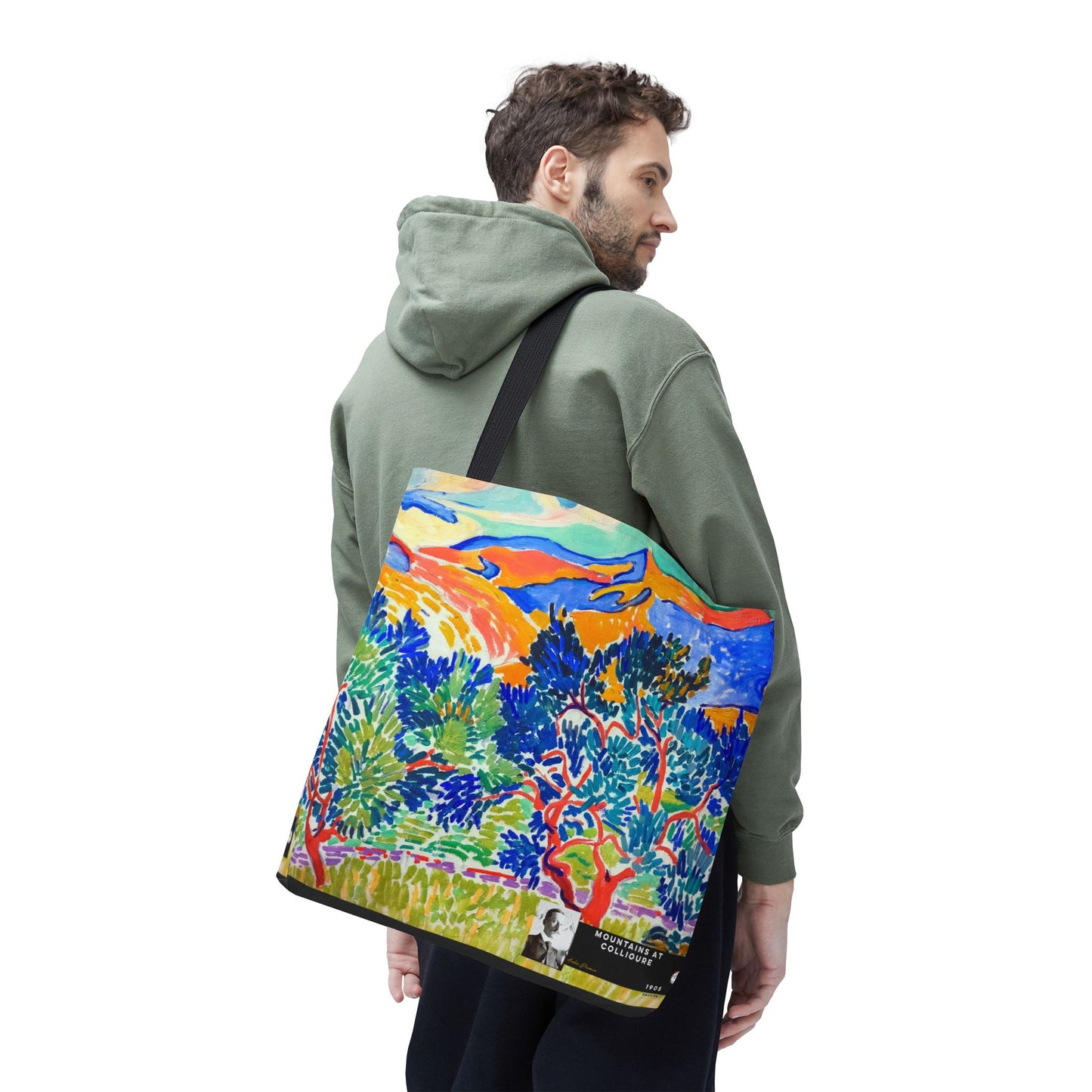 Derain, André - Mountains at Collioure (1905) - Tote Bag