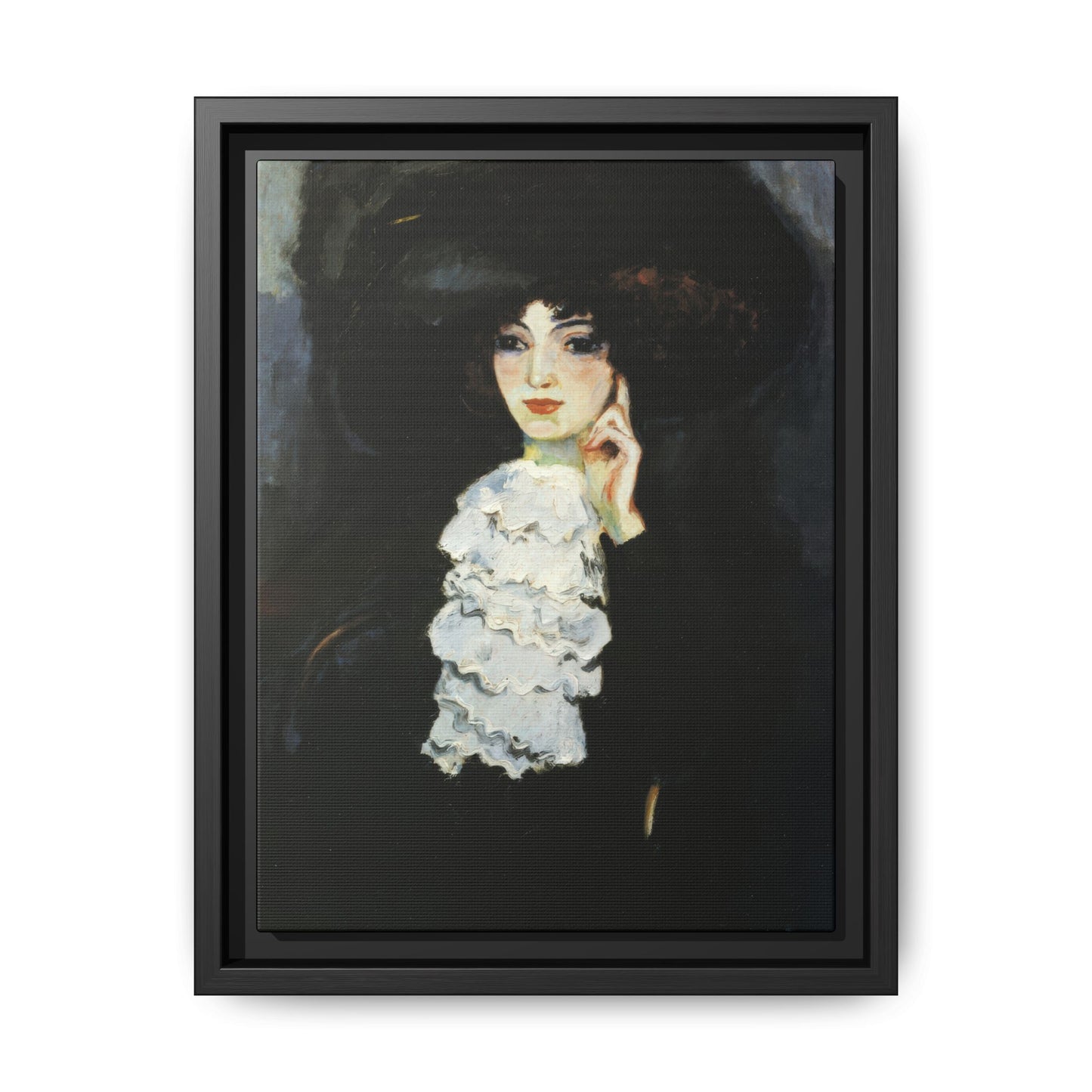 Van Dongen, Kees - Woman with Frill (1905) - Matte Canvas, Framed
