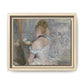 Morisot, Berthe - Woman at Her Toilette (1880) - Matte Canvas, Framed