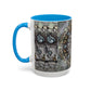 Pacio, Adam - Memento Mori Mandala - Colorful Accent Mugs