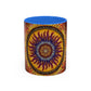 Pacio, Adam - Solar Disc Mandala - Colorful Accent Mugs