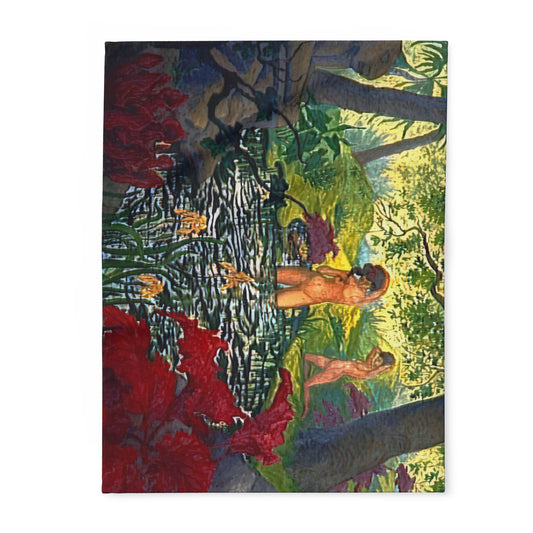 Ranson, Paul - The Lotus Bather (1906) - Arctic Fleece Blanket