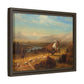Bierstadt, Albert - The Last of the Buffalo  (1888) - Matte Canvas, Framed