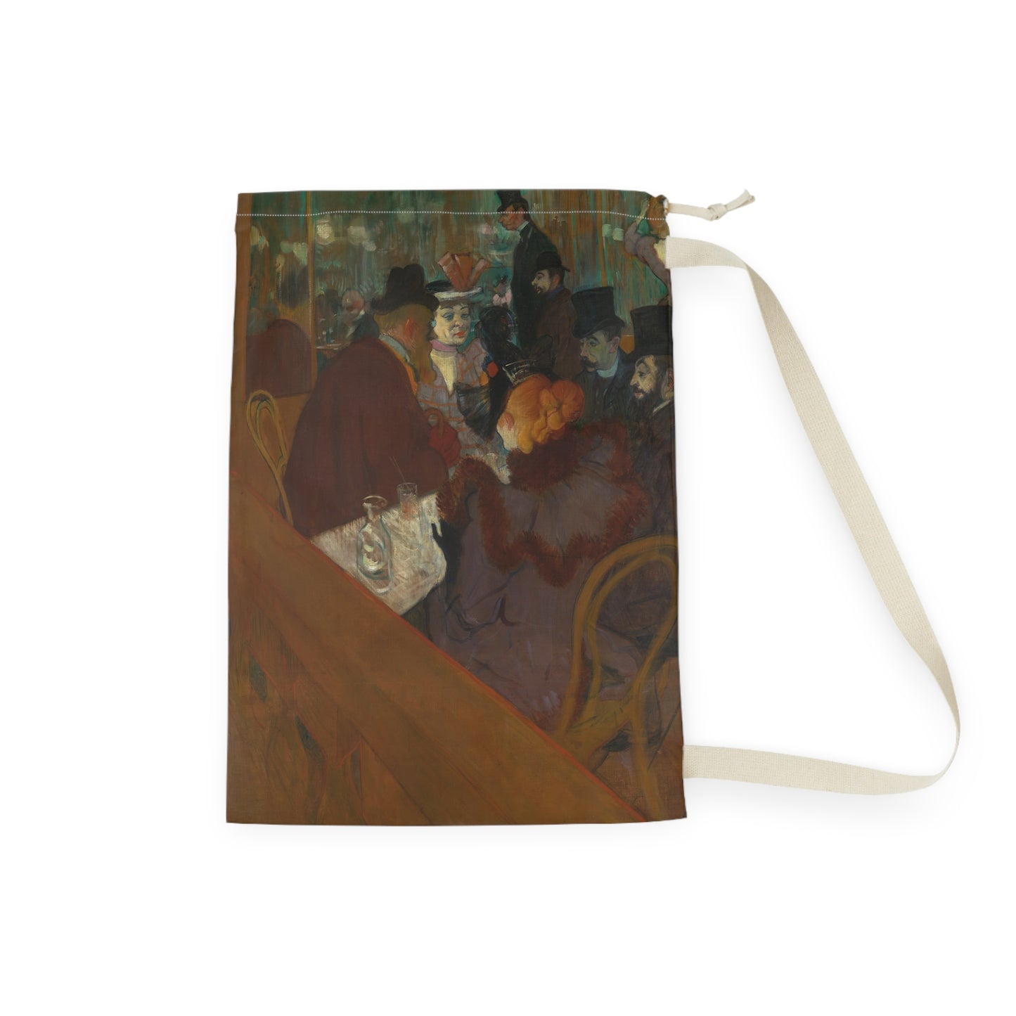 Toulouse-Lautrec, Henri - At the Moulin Rouge (1892) - Laundry Bag