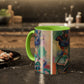 Matisse, Henri - Woman with a Hat (1905) - Colorful Accent Mugs