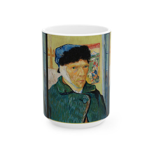 Van Gogh, Vincent - Self Portrait with Bandaged Ear (1889) - Ceramic Mug