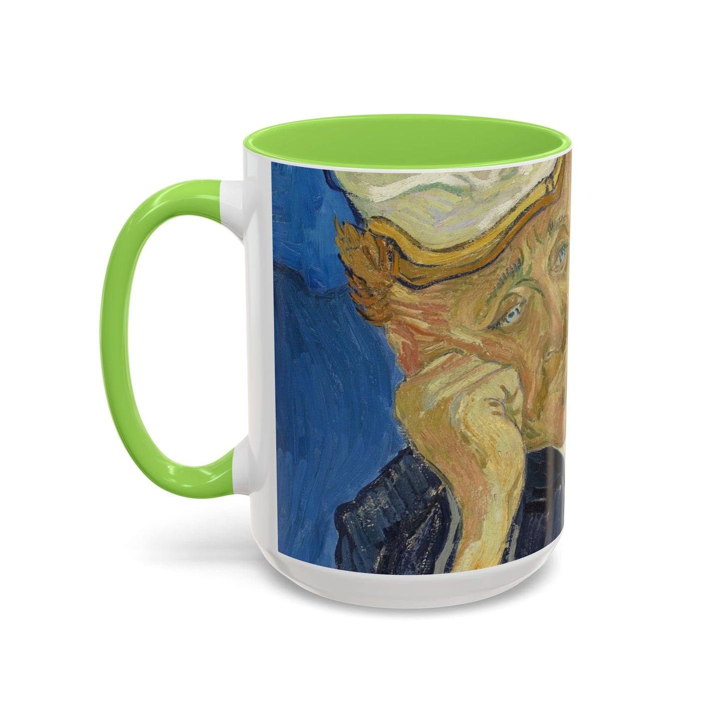 Van Gogh, Vincent - Portrait of Dr. Paul Gachet (1890) - Colorful Accent Mugs