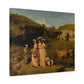 Courbet, Gustave - Young Ladies of the Village (1851) - Canvas Block, unframed