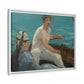 Manet, Édouard - Boating (1874) - Matte Canvas, Framed