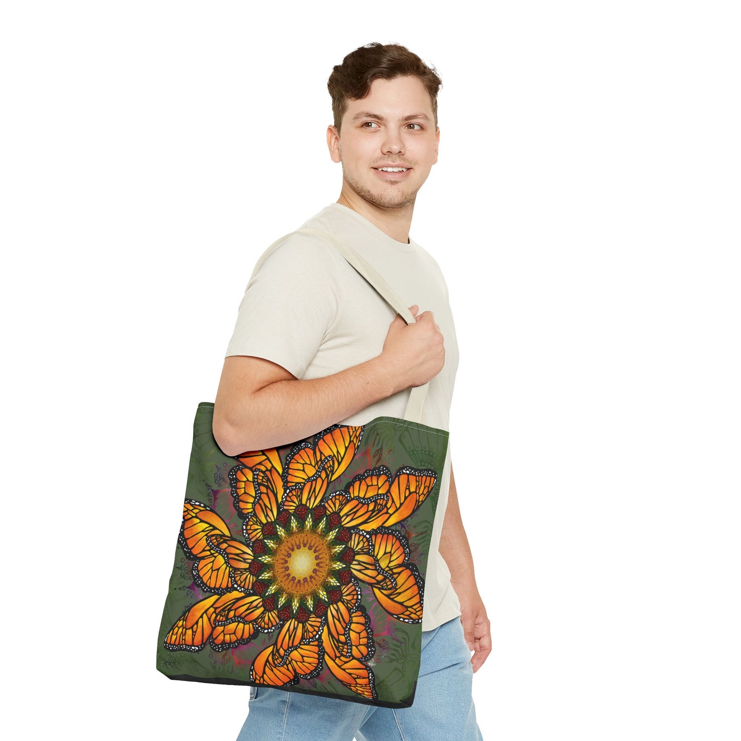 Pacio, Adam - Monarch Butterfly Mandala - Tote Bag