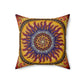 Pacio, Adam - Solar Disc Mandala - Suede Square Pillow