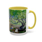 Ranson, Paul - Picking Flowers (1890) - Colorful Accent Mugs