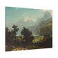 Bierstadt, Albert - Lake Lucerne (1858) - Canvas Block, unframed