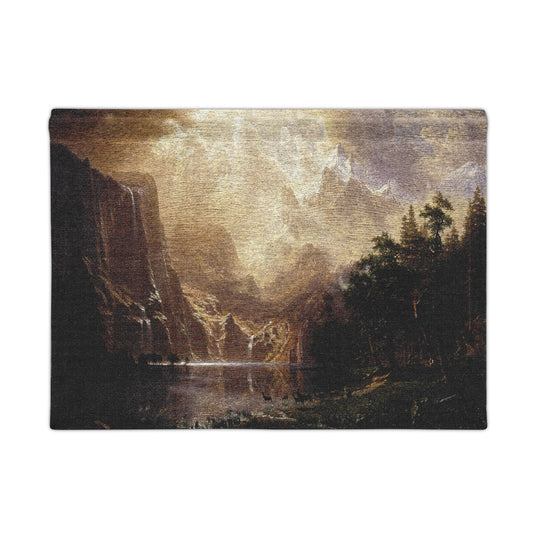 Bierstadt, Albert - Among the Sierra Nevada, California (1868) - Woven Wall Tapestry