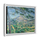 Cézanne, Paul - Mont Sainte-Victoire with Large Pine (1887) - Matte Canvas, Framed
