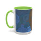 Ranson, Paul - The Blue Bather (1891) - Colorful Accent Mugs