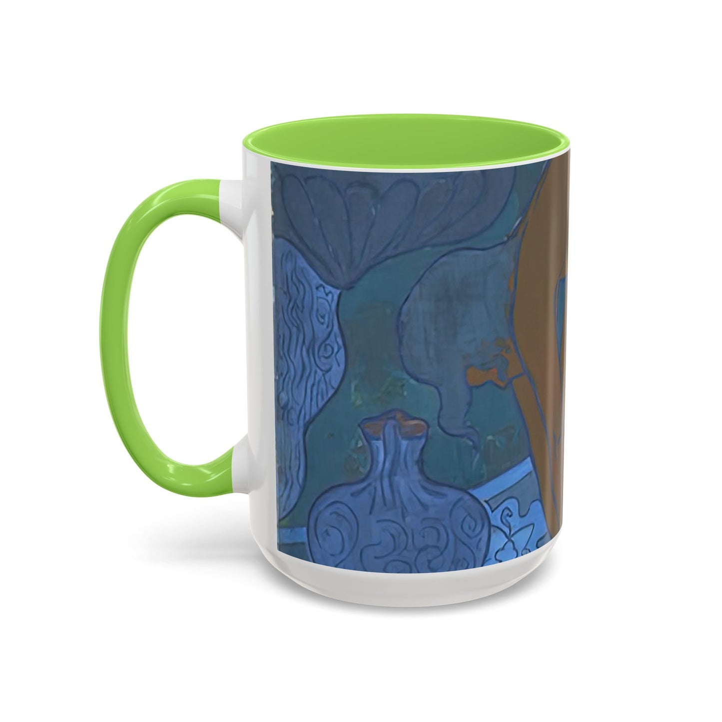 Ranson, Paul - The Blue Bather (1891) - Colorful Accent Mugs