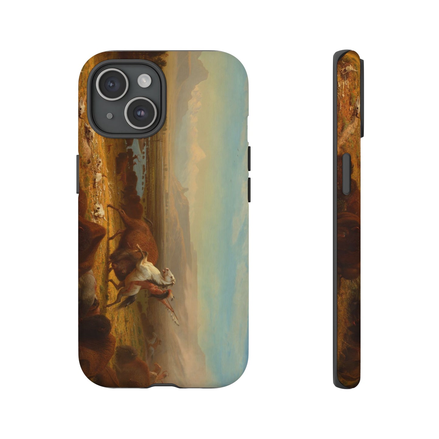 Bierstadt, Albert - The Last of the Buffalo  (1888) - Tough Phone Cases