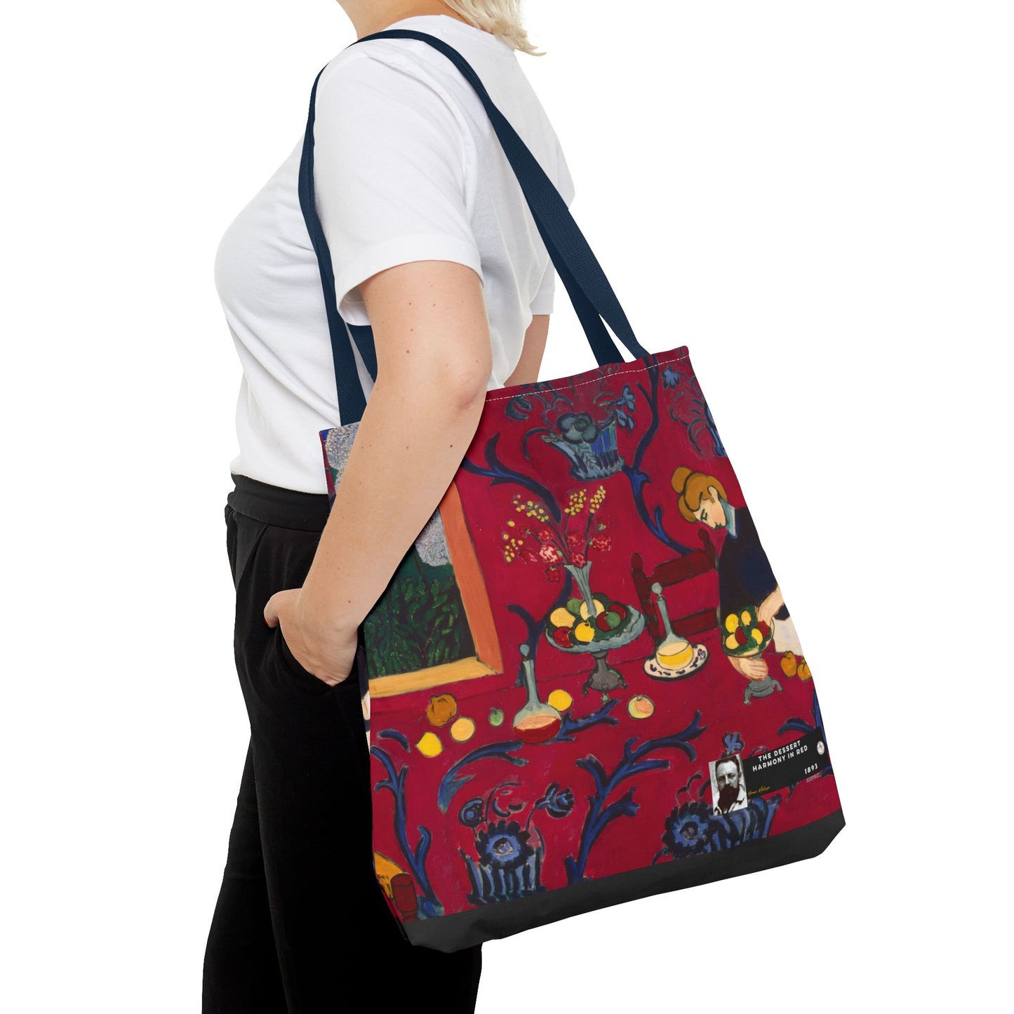 Matisse, Henri - The Dessert Harmony in Red (1908)- Tote Bag