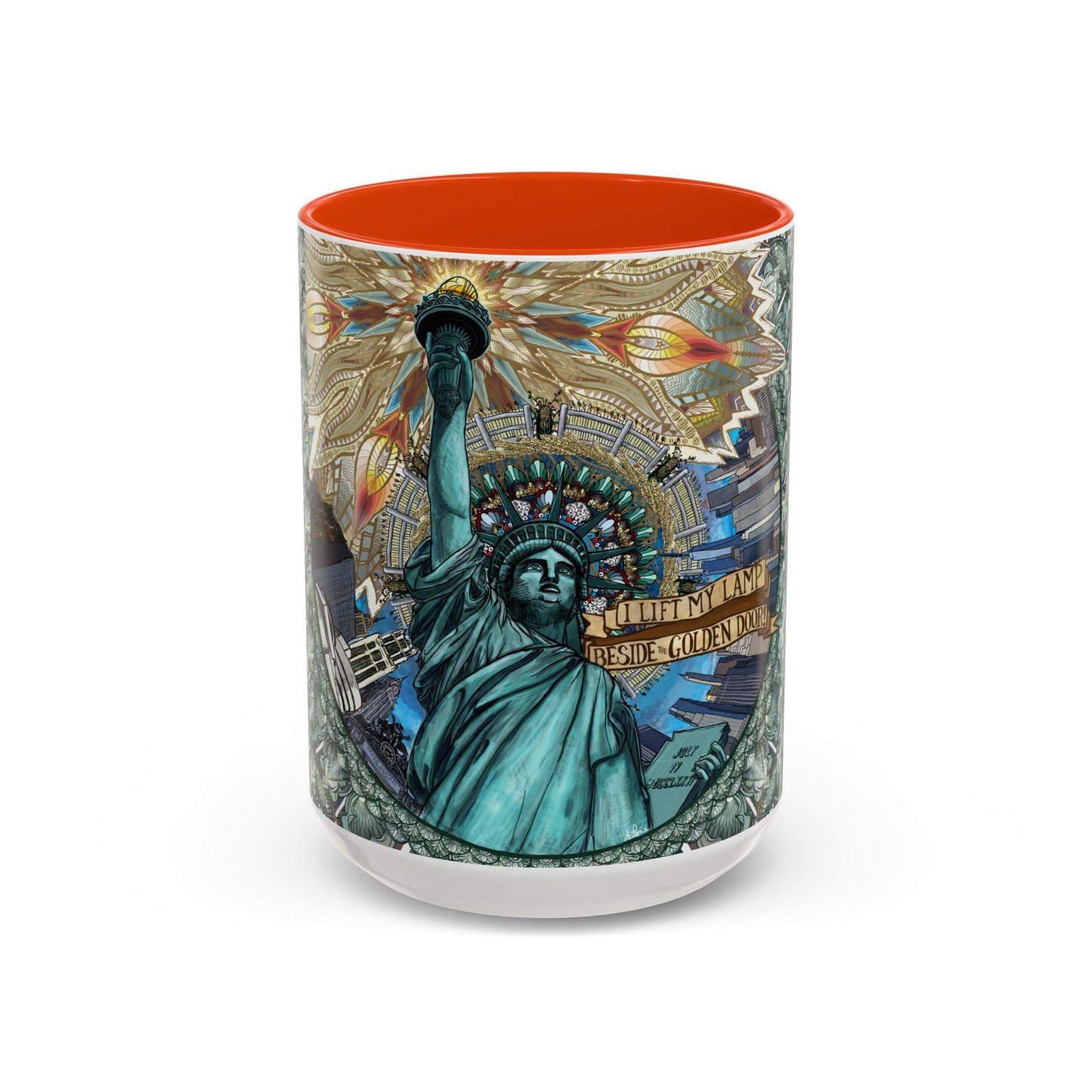 Pacio, Adam - Liberty Mandala - Colorful Accent Mugs