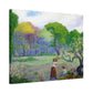 Ranson, Paul - Picking Flowers (1890) - Canvas Block, unframed