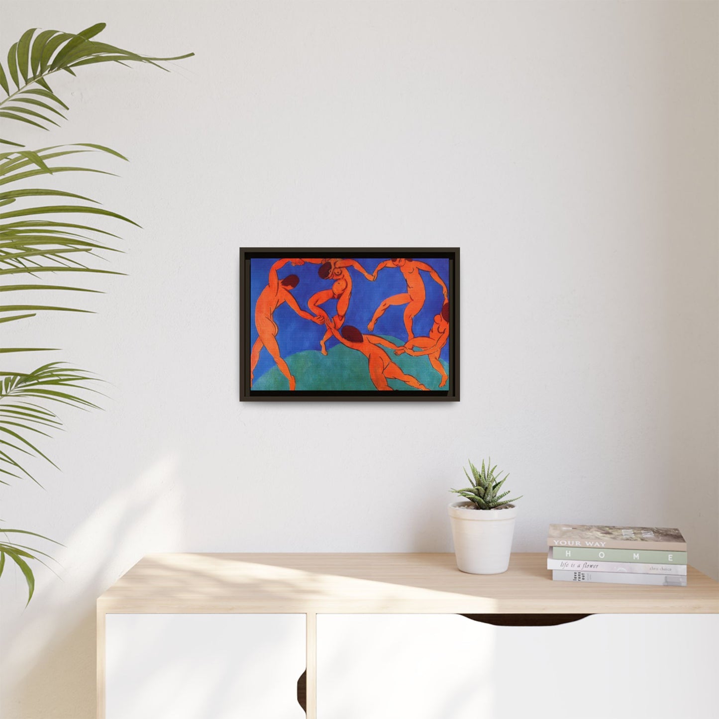 Matisse, Henri - Dance (II) (1910) - Matte Canvas, Framed