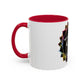 AdamPacio.com - Black Logo - Colorful Accent Mugs