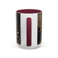 Courbet, Gustave - The Painter’s Studio (1855) - Colorful Accent Mugs